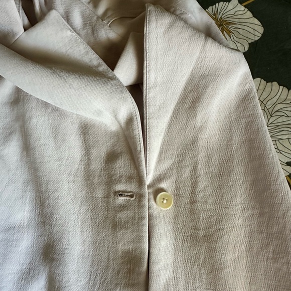 Wilfred Freeform Shirt Frozen Grey Off White Ecru XL - Picture 4 of 13